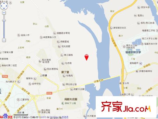 碧水琴灣別墅交通圖