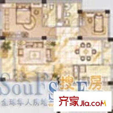 居住主題公園戶型圖戶型圖 3室