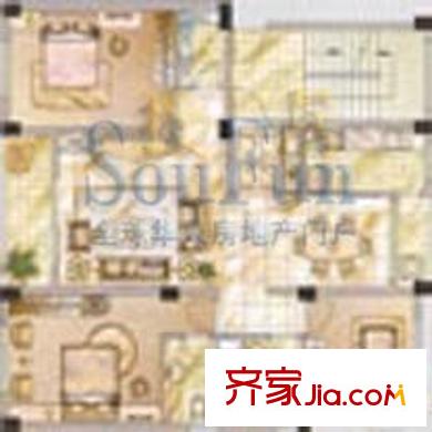 居住主題公園 戶型圖