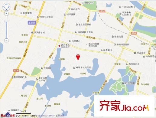 七里小區(qū)交通圖