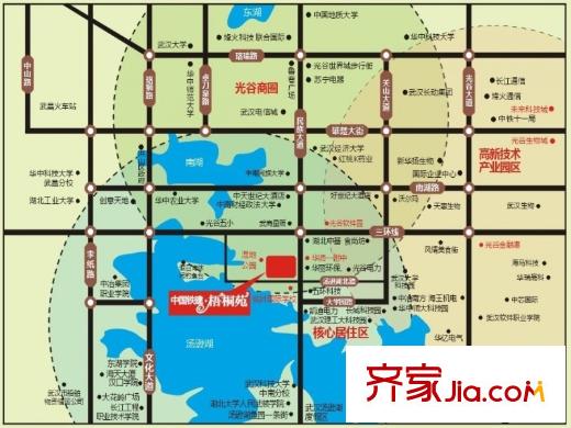 中國鐵建梧桐苑區(qū)位圖