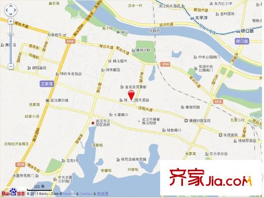 金龍花園交通圖