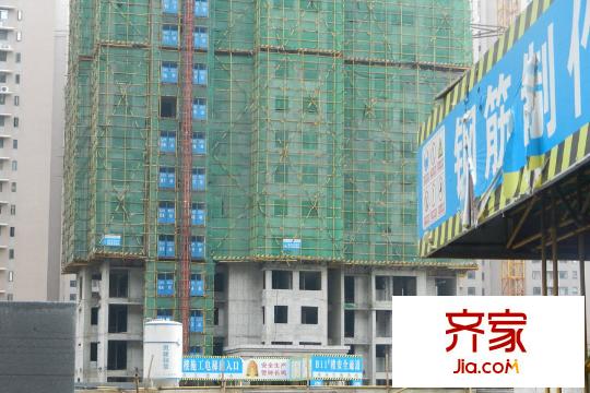 金地天悅工地內(nèi)實(shí)景（20150818）