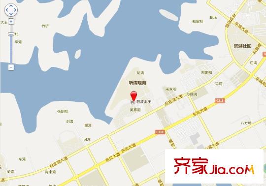 海天一色別墅交通圖 