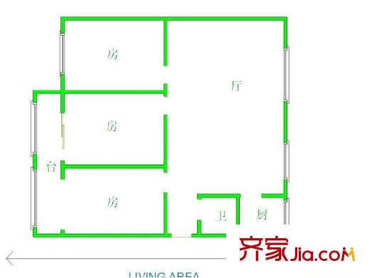 玫瑰苑 戶型圖