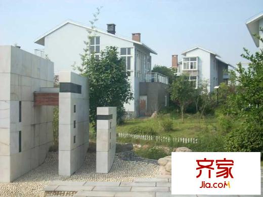 大洋彼岸心海岸別墅外景圖小區(qū)一角（20090923）