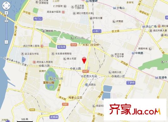 華師一附中宿舍交通圖