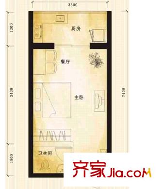 鴻源國際公館 戶型圖