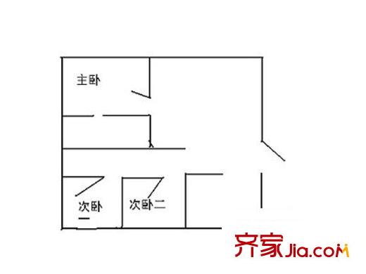 武昌人民法院宿舍戶型圖武昌區(qū)人民法院宿舍 3室 戶型圖 3室2廳2衛(wèi)1廚