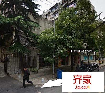 武昌人民法院宿舍外景圖 
