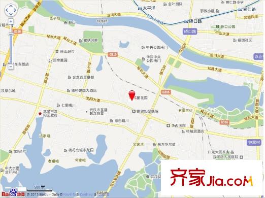 花前樹下交通圖
