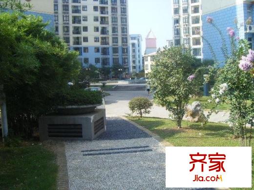 花前樹下外景圖   