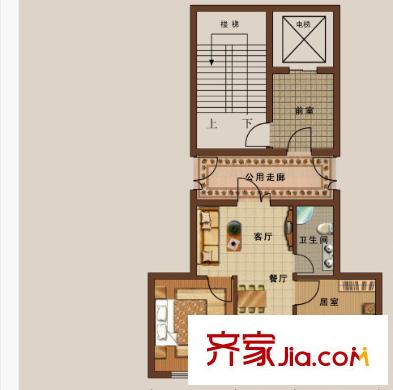 發(fā)展社區(qū)戶型圖3室2廳 戶型圖 