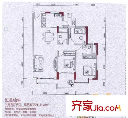 都市蘭亭 戶型圖