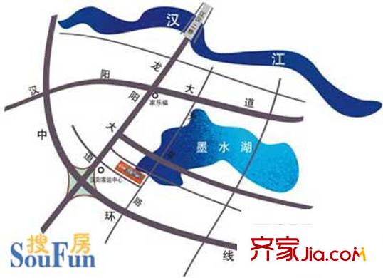 米蘭小鎮(zhèn)交通圖