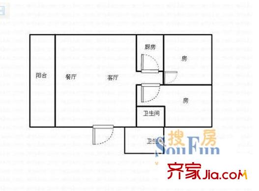 楊園新村 戶型圖