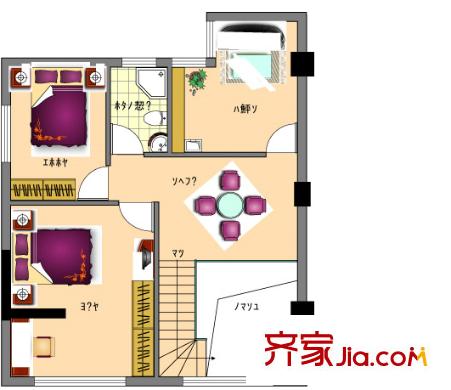 曬湖小區(qū)戶型圖2室2廳 3室2廳