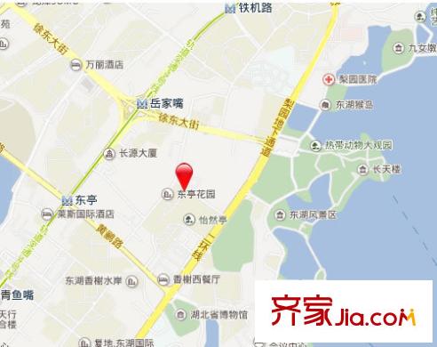 湖北省文聯(lián)宿舍交通圖 