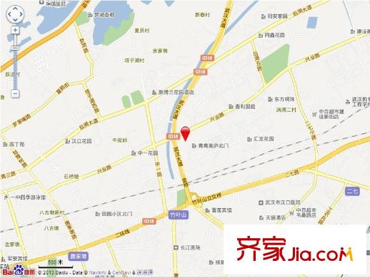 新地東方花都交通圖