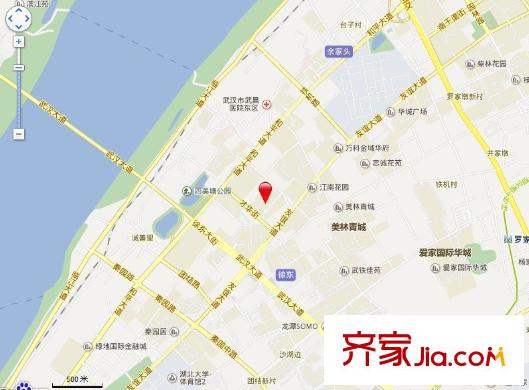 萬(wàn)科潤(rùn)園交通圖 