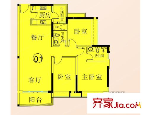 融海杰座 戶型圖