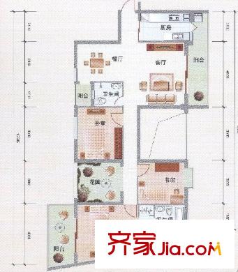 大城小院 戶型圖