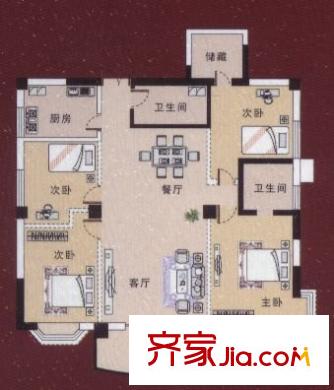 統(tǒng)建大江園北苑戶型圖統(tǒng)建大江園 0室 戶型圖 
