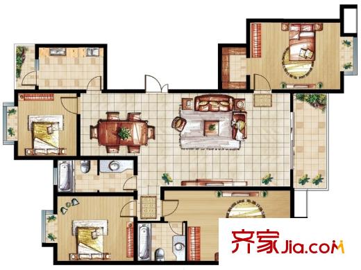  永平花園 戶型圖