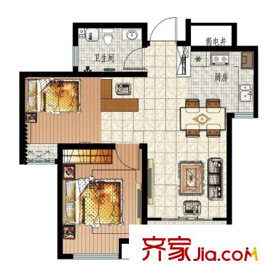  永平花園 戶型圖
