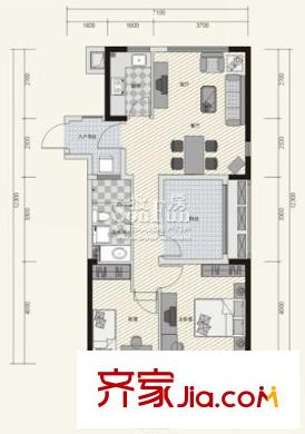 萬(wàn)科朗苑戶型圖2室2廳 戶型圖 2室2廳1衛(wèi)