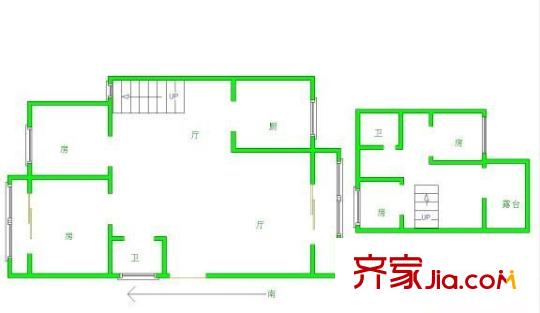 七里晴川 4室 戶型圖
