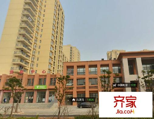 陽(yáng)邏風(fēng)荷苑外景圖