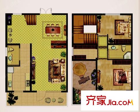 銀河小區(qū)戶型圖2室2廳 戶型圖 2室2廳2衛(wèi)1廚
