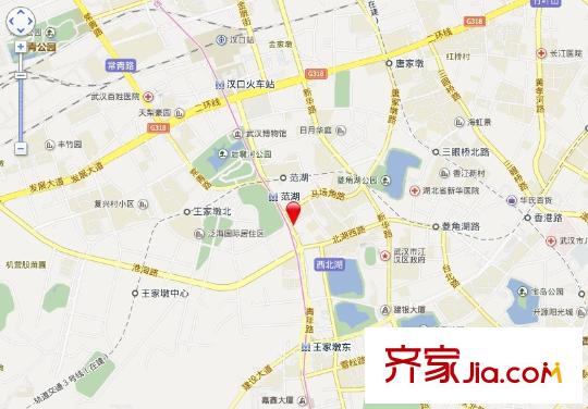 萬景國際交通圖
