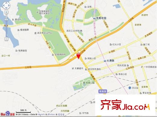 萬科城交通圖