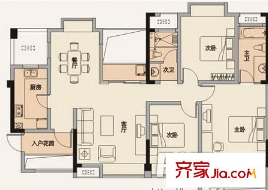 武漢 大華南湖公園世家三期 戶型圖