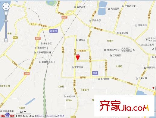 南湖成功花園交通圖