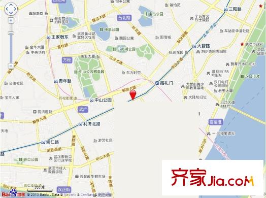萬科金色家園交通圖