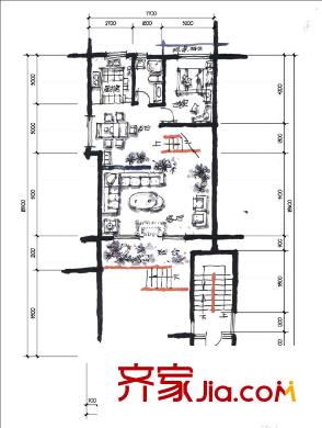 寶安江南村戶型圖江南村 戶型圖 5室2廳3衛(wèi)1廚