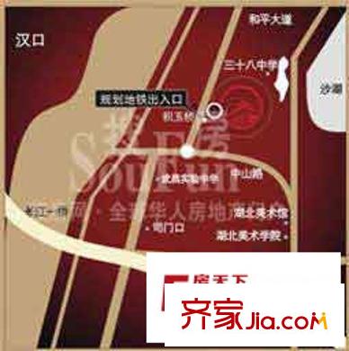 城開玉橋新都交通圖