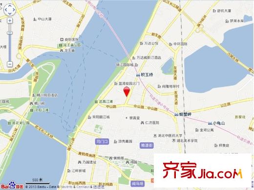 城開玉橋新都交通圖