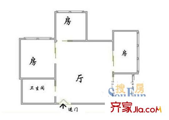 糧道小區(qū) 戶型圖