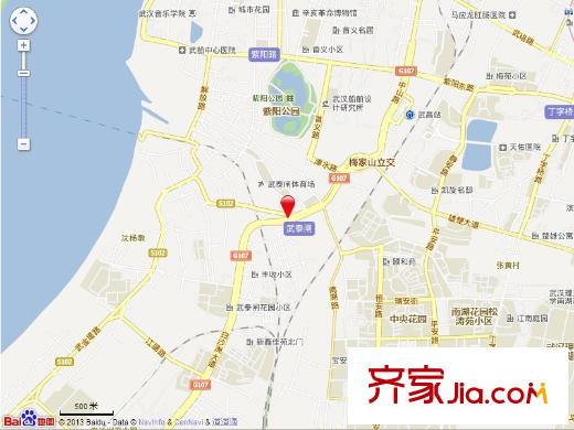 匯東匯豐家園交通圖 