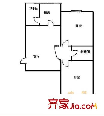 青少年宮工會宿舍 戶型圖