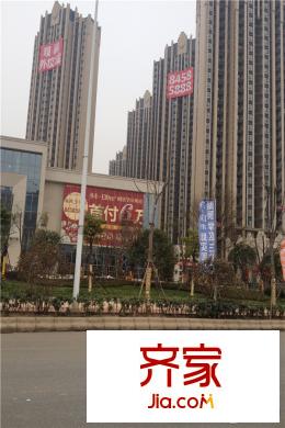 觀瀾外校城1-4號樓樓棟分布圖（2015.3.14）