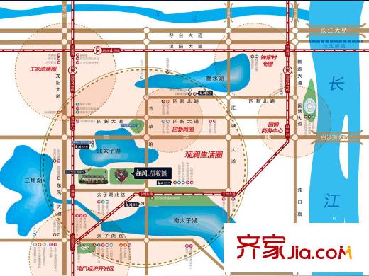 觀瀾外校城區(qū)位圖