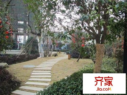 廣電蘭亭都薈實景圖小區(qū)園林（20121226）
