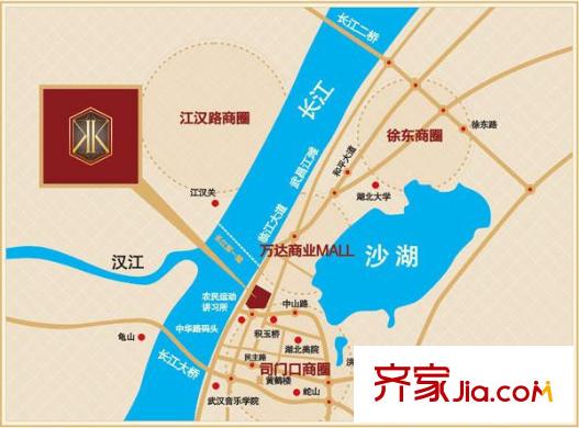 漢宮銀座交通圖