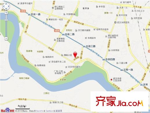 東方花城交通圖