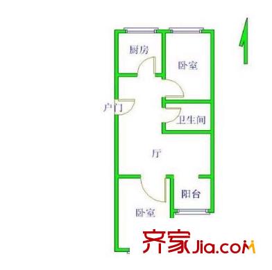 寶島公寓 戶型圖
